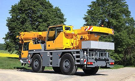 Autojeřáb Liebherr 35 tun